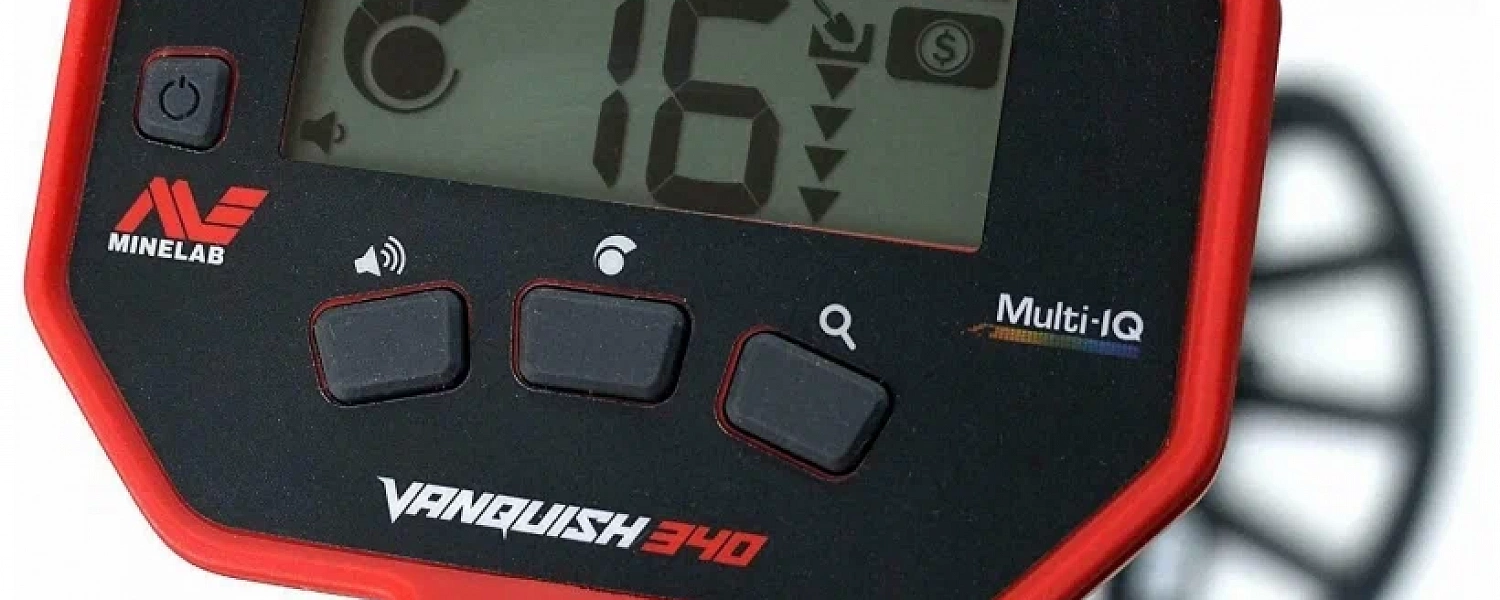 Minelab Vanquish 340 — самый доступный мультичастотный металлоискатель